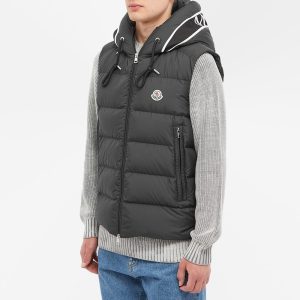 Moncler Cardamine Logo Hooded Gilet