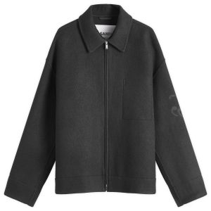 Jil Sander Plus Zip Through Wool Jacket