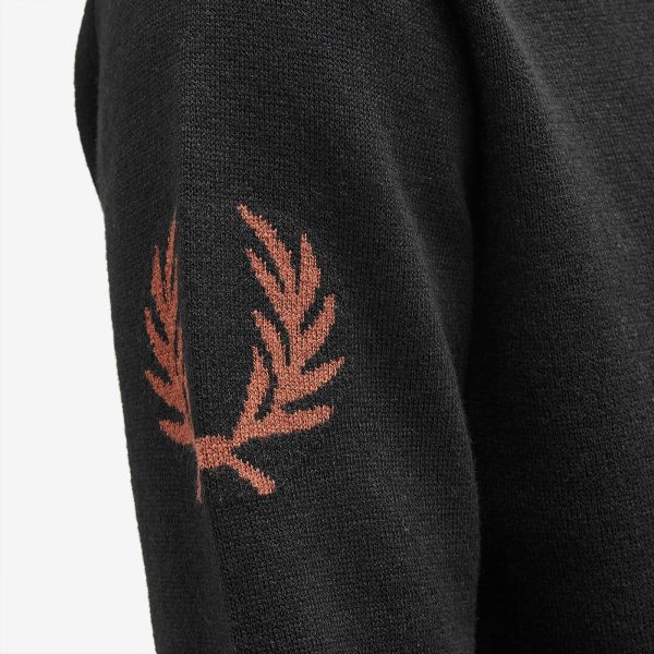 Fred Perry Laurel Wreath Mock Neck Jumper