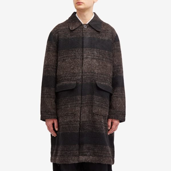 Universal Works Alpaca Stripe Account Coat