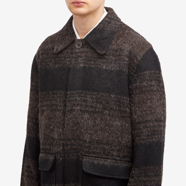 Universal Works Alpaca Stripe Account Coat