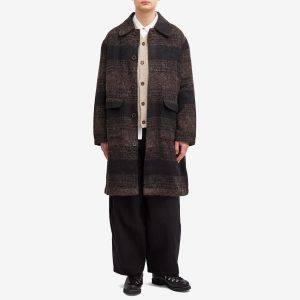 Universal Works Alpaca Stripe Account Coat