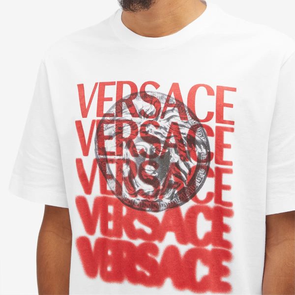 Versace Medusa Medallion Print T-Shirt