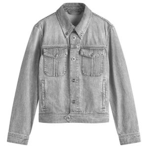 Versace Stone Wash Denim Jacket