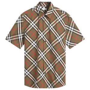 Burberry Short Sleeve Check Shirt