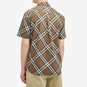 Burberry Short Sleeve Check Shirt