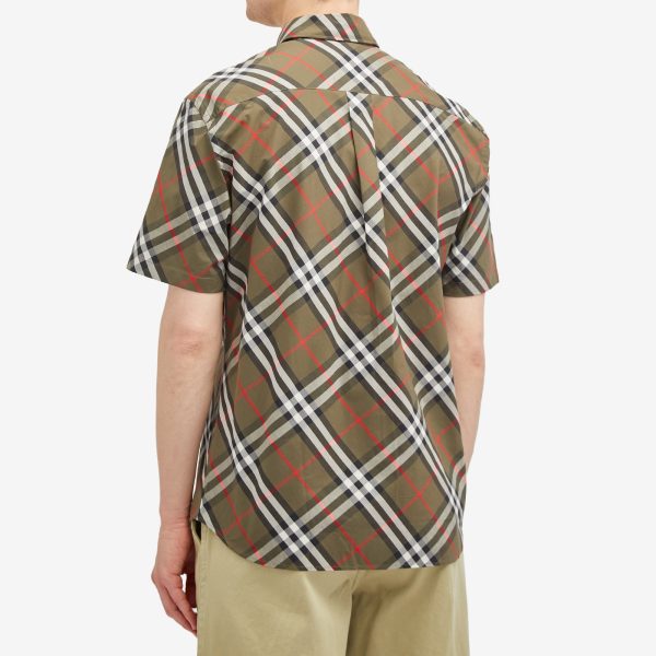 Burberry Short Sleeve Check Shirt