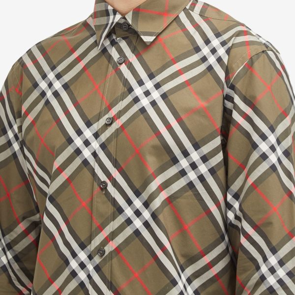 Burberry Long Sleeve Check Shirt