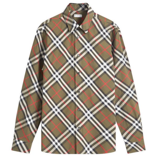 Burberry Long Sleeve Check Shirt