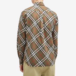 Burberry Long Sleeve Check Shirt