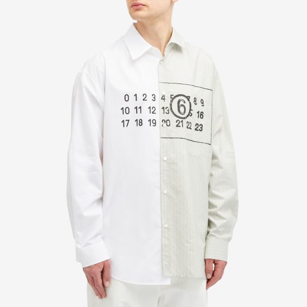 MM6 Maison Margiela Split Number Logo Shirt