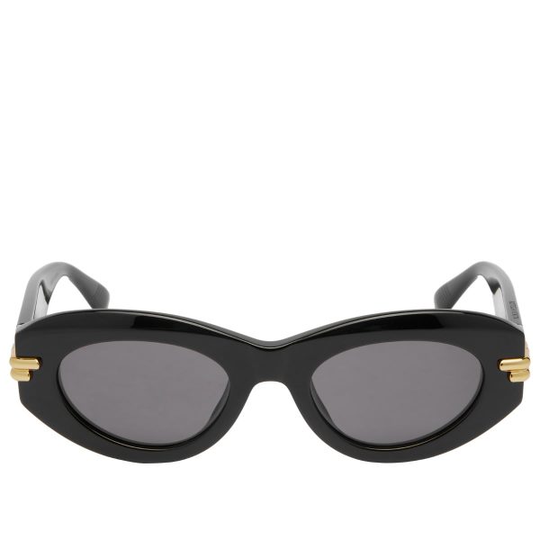 Bottega Veneta Mitre Oval Sunglasses