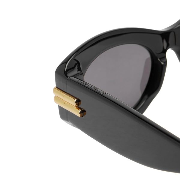 Bottega Veneta Mitre Oval Sunglasses