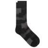 Anonymous Ism Patchwork Crew Sock