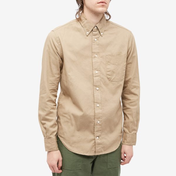 Gitman Vintage Button Down Overdyed Oxford Shirt