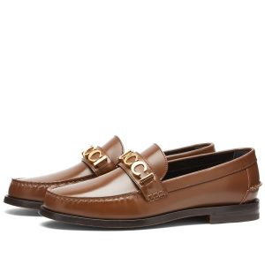 Gucci Cara Logo Snaffle Loafer