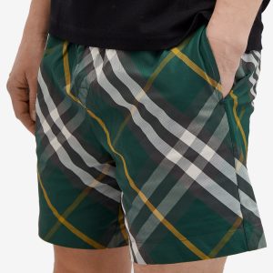 Burberry EKD Logo Check Swim Shorts