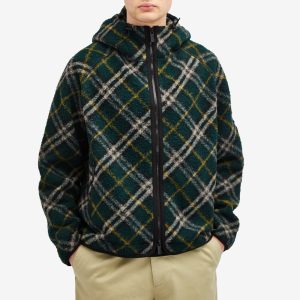 Burberry Check Zip Fleece