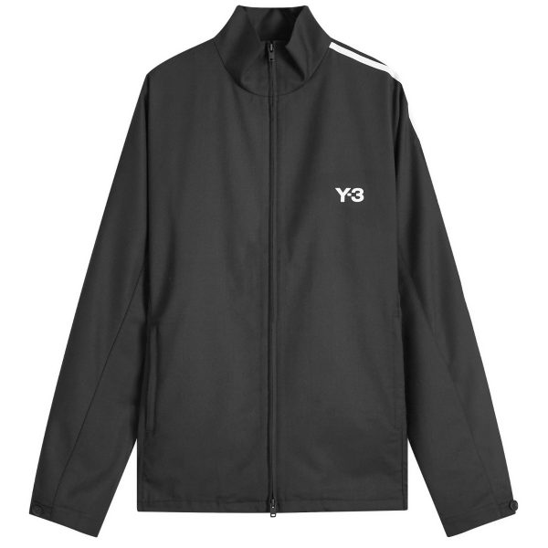 Y-3 Refined Wool 3-Stripe Track Top