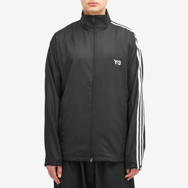 Y-3 Refined Wool 3-Stripe Track Top