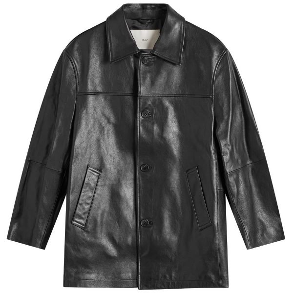 DUNST Leather Half Jacket