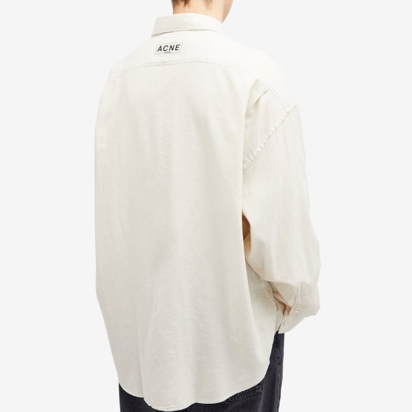 Acne Studios Setar Basket Weave Shirt