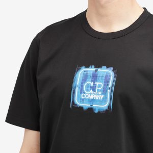 C.P. Company Metropolis Embossed Logo Badge T-Shirt