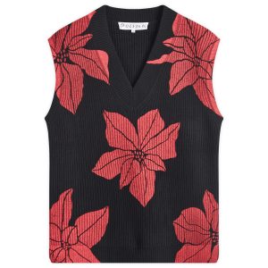 JW Anderson Printed V-Neck Vest