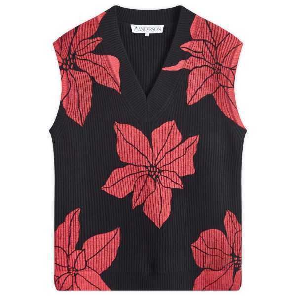 JW Anderson Printed V-Neck Vest