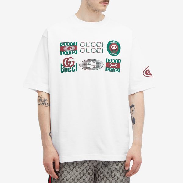 Gucci Multi Logo T-Shirt