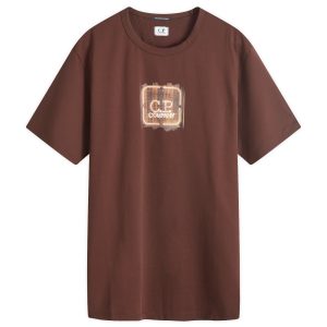 C.P. Company Metropolis Embossed Logo Badge T-Shirt