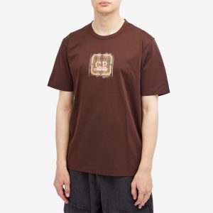 C.P. Company Metropolis Embossed Logo Badge T-Shirt