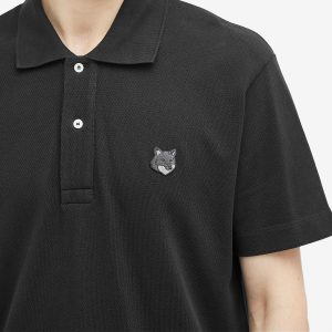 Maison Kitsune Bold Fox Head Patch Comfort Polo Shirt