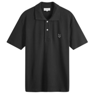 Maison Kitsune Bold Fox Head Patch Comfort Polo Shirt