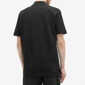 Maison Kitsune Bold Fox Head Patch Comfort Polo Shirt