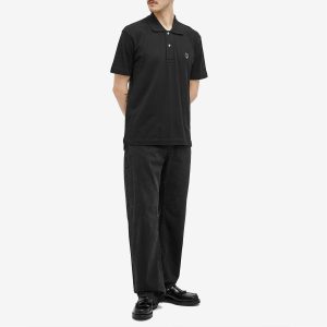 Maison Kitsune Bold Fox Head Patch Comfort Polo Shirt