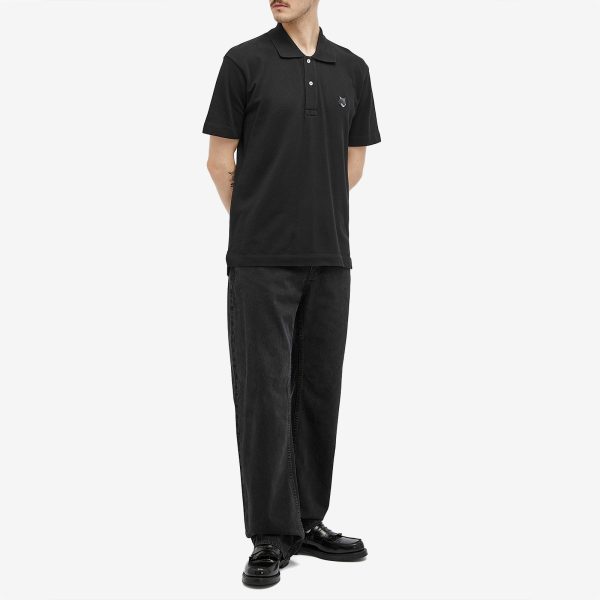 Maison Kitsune Bold Fox Head Patch Comfort Polo Shirt