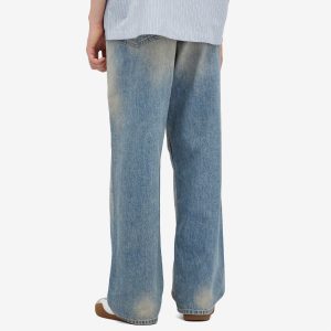 Nahmias Distressed Baggy Jeans