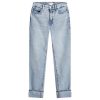 Good American Good Classic Cuffed Jeans