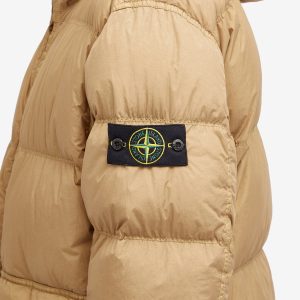 Stone Island Crinkle Reps Hooded Down Jacket