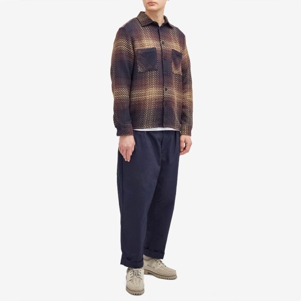 Wax London Whiting Ombre Check Overshirt