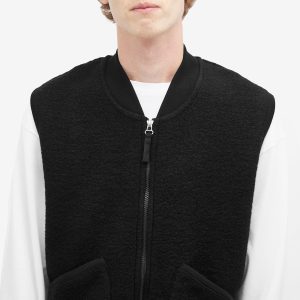 Universal Works Wool Fleece Zip Waistcoat