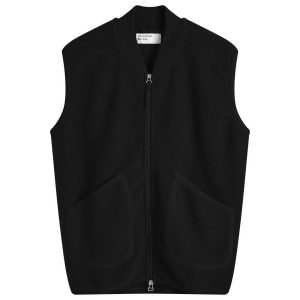 Universal Works Wool Fleece Zip Waistcoat