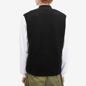 Universal Works Wool Fleece Zip Waistcoat