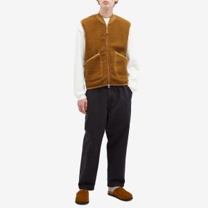 Universal Works Wool Fleece Zip Waistcoat