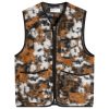 Universal Works Ylang Flower Wool Fleece Zip Gilet