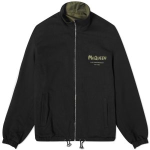 Alexander McQueen Reversible Hybrid Bomber Jacket