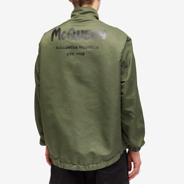 Alexander McQueen Reversible Hybrid Bomber Jacket