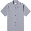 Sunspel Cotton Linen Short Sleeve Shirt