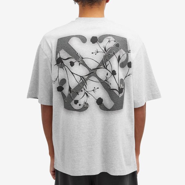 Off-White Flower Arrow Skate T-Shirt